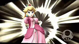 Peach's Massive Ass and Tits Get Pounded Wild!