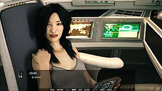 Getting cozy with busty redhead hentai babe in void 25