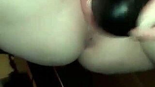 Pussy Explodes Dripping Cum After Ripped Toy Ravaging