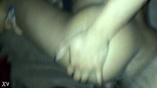 ebony babe bent over squirting on monster black cock