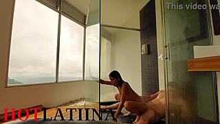 boyfriend's friend fucked me hard in the shower