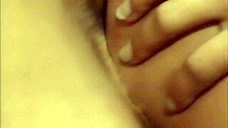 kimberly kane RIDES hard cock in fishnets outside