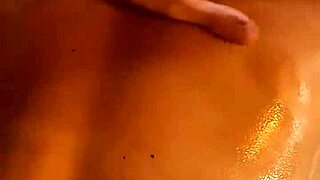 wow tanned brunette slams dirty dildo in wet hobby hole