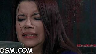 Bound Beauty Dripping Wet from Intense Sexy Torment