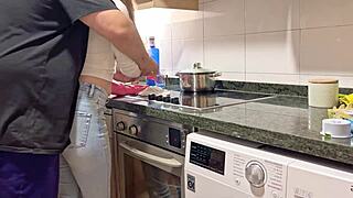 those tight jeans on the maid get me so hard i fuck her rough