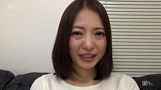 blonde nana saki stars in raw creampie threesome action
