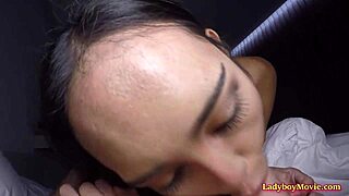 BUSTY THAI LADYBOY AMY BAREBACK ANAL POUNDED