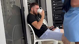 Freeuse Babe Takes Intense Cum from Horny Friends