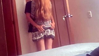 hidden cam reveals wild orgasm fuck in locked room