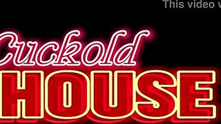 husband watches wife threesome fucked on their own bed