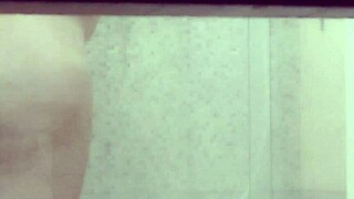 perverted hidden camera catches real steamy bath session