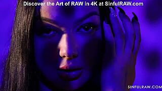 i feel her huge pussy lips quiver during raw oiled milf massage