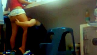 boss sneaks throbbing cock deep inside while i work late