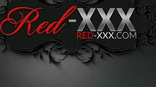 redhead mature stuffs panties deep inside her shaved pussy then masturbates wildly