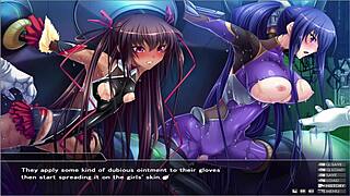 Intense Massage Leads to Explosive Orgasm in Taimanin Yukikaze!