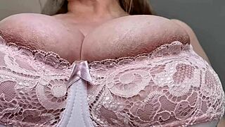 huge natural mature tits bouncing wild in homemade pov homemade compilation of massive boobs action