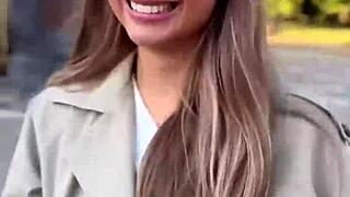 lily phillips teases wet pussy monster cock in sexy lingerie