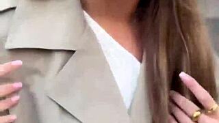 lily phillips teases wet pussy monster cock in sexy lingerie