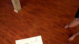 bambi black bound and dicked down hard!