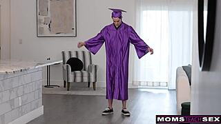 Andi Avalon Flashes Tits for Parker's Deepthroat Reward