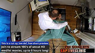 Nurse Angel Santana Humiliates Patient Yesenia Youso in Latex Bondage