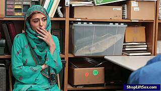 arab teen shoplifter gets her pussy pounded by lp officer