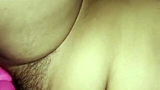 Sexy Indian Wife Rides Oiled Cocks with Dilo in Backstage Ebony Action