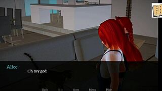 Wow, brunette milf rides massive cock wildly in hot erotic game!