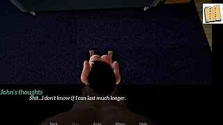 Wow, brunette milf rides massive cock wildly in hot erotic game!