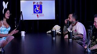 😘 tifany rocha spills all in naughty tattooed casting interview on sheer red