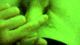 boy next door strokes massive homemade cock in bed solo session