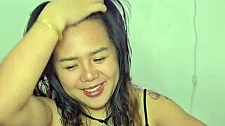 horny music video turns amateur asian teen into a moaning homemade mess