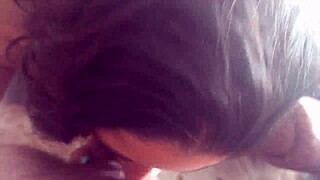 Amateur Mexican Pair Ignites Passion Beside Crackling Fireplace