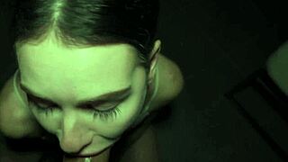 I was the only girl facing three huge cocks pounding my petite body hard