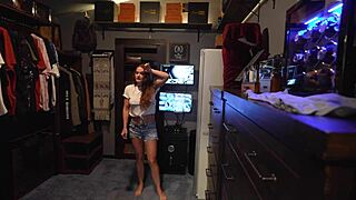 kendra heart catches thief then blackmails with hot joi pov