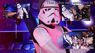 Huge cocks pound star whores in intense orgy creampie awakening