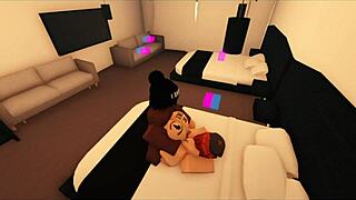 Teen Slut Deepthroats Black Monster Cock in Rough Wet Blowjob