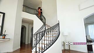 Freeuse milf Linzee Ryder takes it from taboo lover!