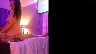 Watch this sexy wife bent over for intense doggystyle fucking