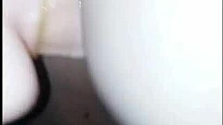 bbw fuckslut tied up in cabin takes massive strapon orgasm pounding