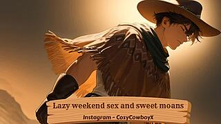 Enjoying tender moaning sex with muscular bodybuilder 😍💦