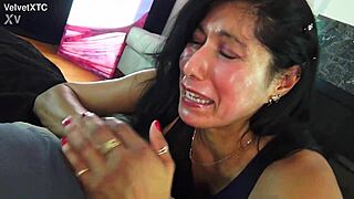 Milf's Teasing Analingus Interview Leads to Ass Licking Handjob