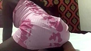 Crazy Twerk on Landlord's Empty Vacation Bed