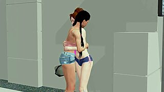 let's play arizona unbridled part 9 with big tits redhead action unfolding