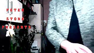 mature vixen locked in handcuffs with clamped big nipples tempts