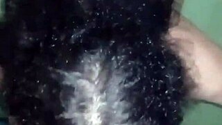 Escaping to the bathroom to suck my friend's massive cock secretly!