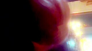 hotwife flirts with bull's monster cock sucking it deep 👅💦