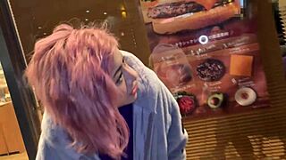 flashy big-ass japanese gal rocks cosplay sex party night