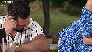 What if the housewife craved outdoor DP with two cocks instead?