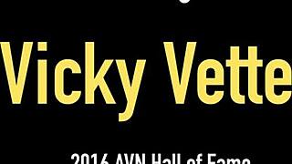 Vicky Vette nastily licks Jillian Janson's pussy post-convention! 👅💦